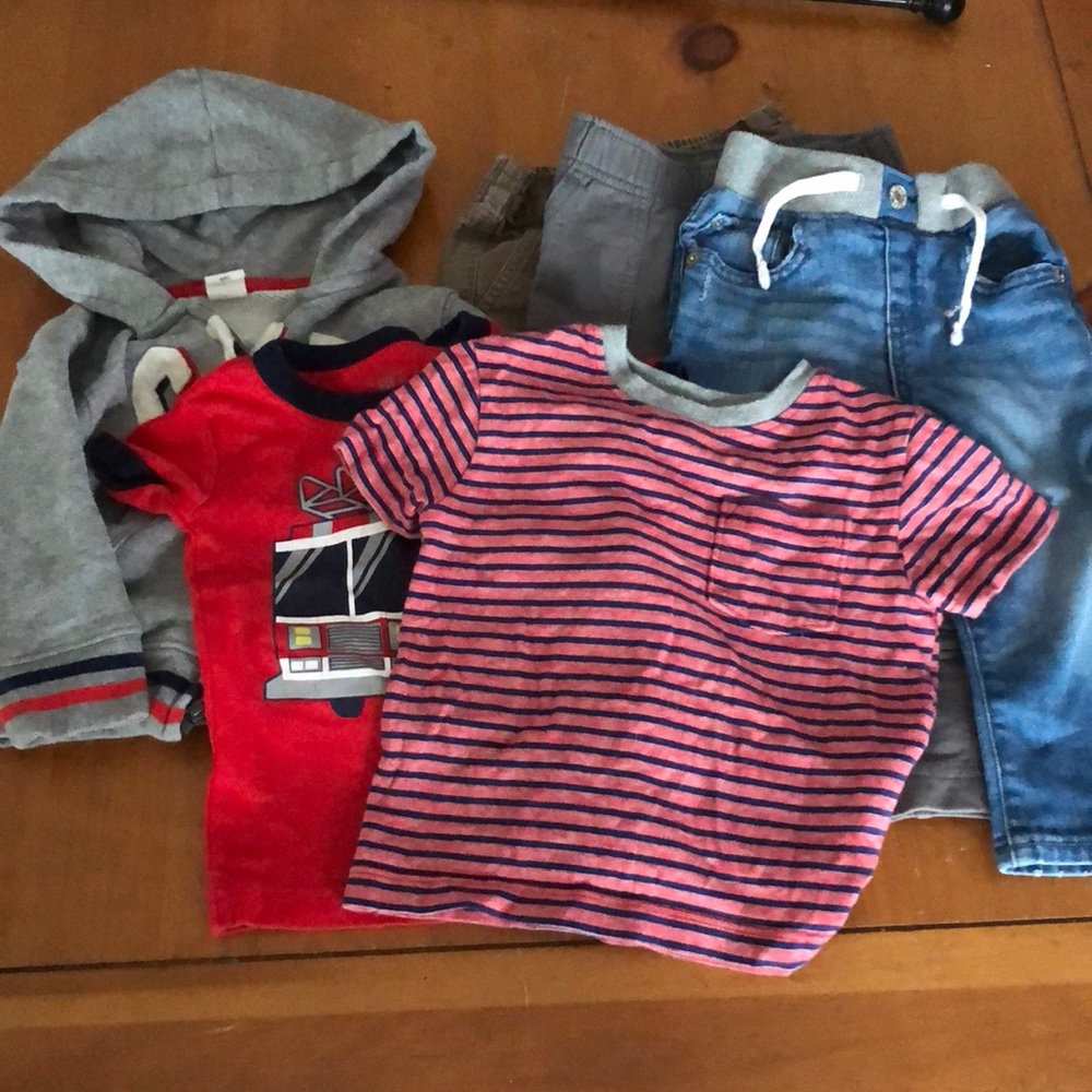 Complete fall wardrobe for size 12-18mo! 6 pieces!